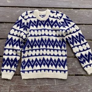 Hand Made Chunky Knit Sweater